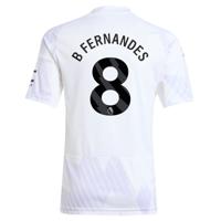 adidas Manchester United B.Fernandez 8 Uitshirt 2025-2026 Kids