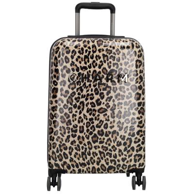 Charm London Travel Trolley S Luipaard