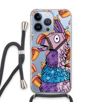 Loot Burger: iPhone 13 Pro Transparant Hoesje met koord