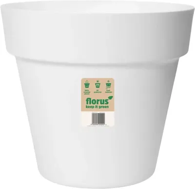 Florus bloempot Paris 80cm wit Florus bloempot Paris 80cm wit