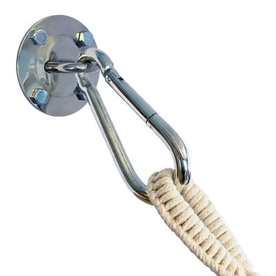 Ophangset Hangmat Wall-hook 1x - Metaal - 200 kg - Tropilex