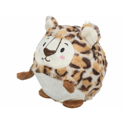 Knuffel voor honden Trixie Polyester Pluche Natuurlijk rubber Luipaard 13 cm