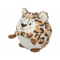 Knuffel voor honden Trixie Polyester Pluche Natuurlijk rubber Luipaard 13 cm