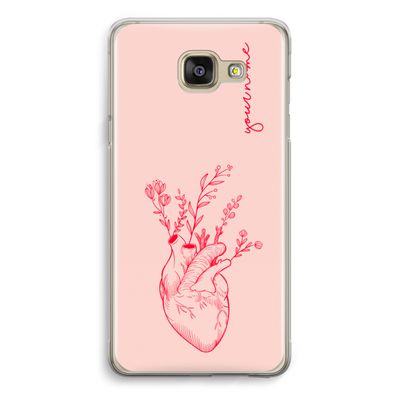 Blooming Heart: Samsung Galaxy A5 (2016) Transparant Hoesje