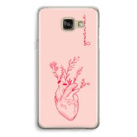 Blooming Heart: Samsung Galaxy A5 (2016) Transparant Hoesje