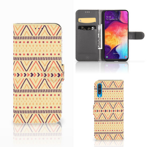 Samsung Galaxy A50 Telefoon Hoesje Aztec Yellow