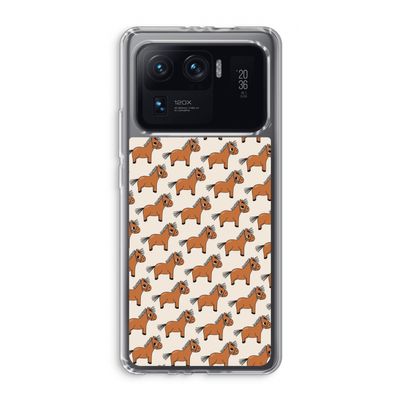 Pony: Xiaomi Mi 11 Ultra Transparant Hoesje