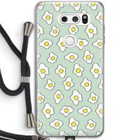 Spiegeleitjes: LG V30 Transparant Hoesje met koord