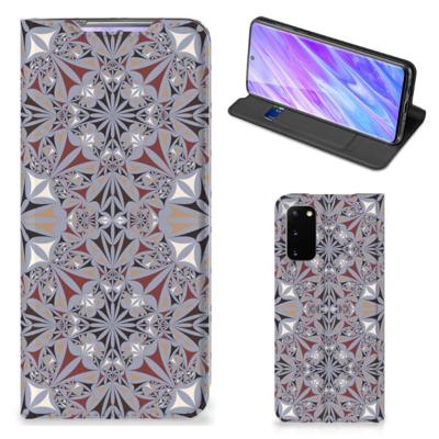 Samsung Galaxy S20 | Standcase | Flower Tiles
