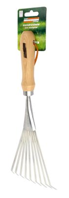 Brüder Mannesmann Handbladharkje met platte tanden (Hobby) - 30323