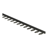 Küberit - In-egaliseer eindprofiel 307 (buigbaar) tot 6mm PVC brons (250 cm)