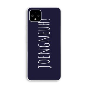 Joengneuh!: Pixel 4 XL Transparant Hoesje