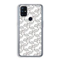 Zwanen: OnePlus Nord N10 5G Transparant Hoesje