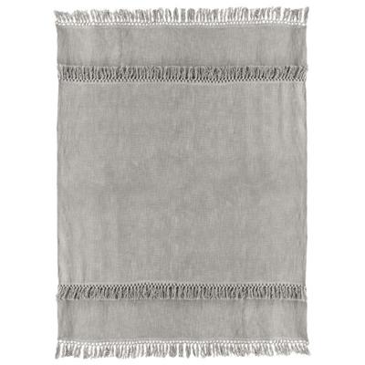 Plaid Saba 130x180cm chateau grey - Unique living