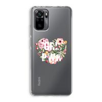 GRL PWR Flower: Xiaomi Redmi Note 10 Pro Transparant Hoesje