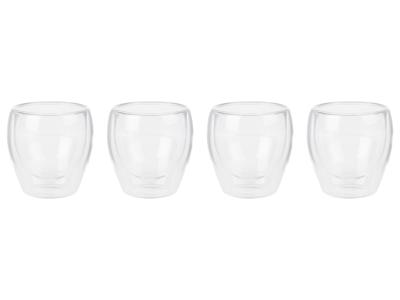 SILVERCREST Dubbelwandige glazen (Espresso, 4 stuks)