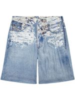 Diesel short P-Alston en jean - Bleu