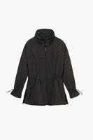 Waterdichte parka met capuchon - BLACK - M