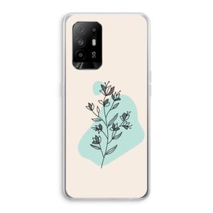 Violets are blue: Oppo A94 5G Transparant Hoesje