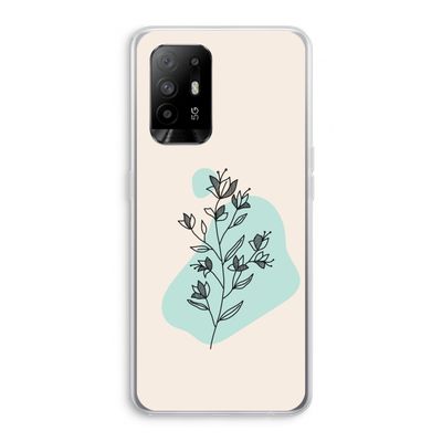 Violets are blue: Oppo A94 5G Transparant Hoesje