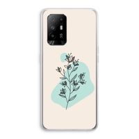 Violets are blue: Oppo A94 5G Transparant Hoesje