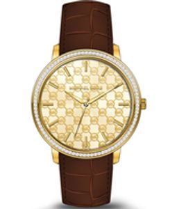 Horlogeband Michael Kors MK2632 Leder Bruin 20mm