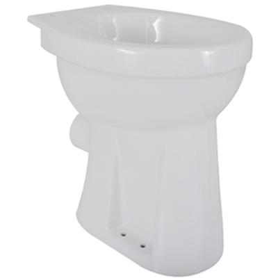 Xellanz Toiletpot Staand PK - 46x46cm Glans Wit