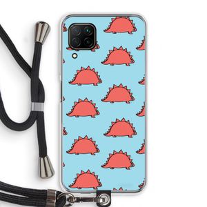 Dinosawrr: Huawei P40 Lite Transparant Hoesje met koord
