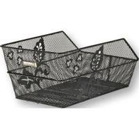 Basil Fietsmand cento flower 45 x 31 x 21 cm - zwart