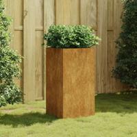 VidaXL Plantenbak 40x40x80 cm cortenstaal