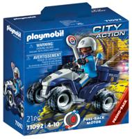 PlaymobilÂ® City Action 71092 Politie Speed Quad - thumbnail