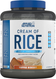Applied Nutrition Cream of Rice Toffee Biscuit (2000 g)