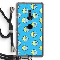 Visjes: Sony Xperia XZ2 Transparant Hoesje met koord