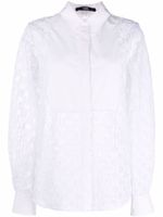 Karl Lagerfeld chemise à motif monogrammé - Blanc - thumbnail