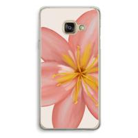Pink Ellila Flower: Samsung Galaxy A3 (2016) Transparant Hoesje
