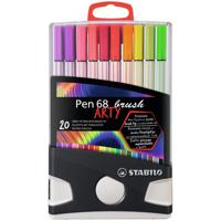 Brushstift stabilo pen 68/20 arty 20st assorti | 5 stuks