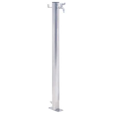 VidaXL Waterzuil rond 80 cm roestvrij staal