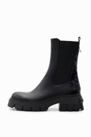Chelsea tracklaars met stretchstof - BLACK - 41