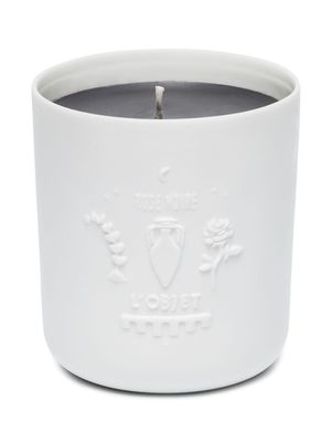L'Objet bougie Rose Noire - Blanc