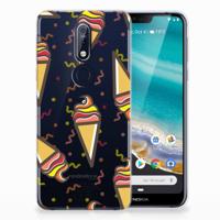Nokia 7.1 | Siliconen Case | Icecream