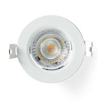 Nedis SmartLife Plafondlamp | Wi-Fi | Warm tot Koel Wit | Rond | Diameter: 52 mm | 360 lm | 2700 - 6500 K | IP20 | Energieklasse: F | Android / IOS -