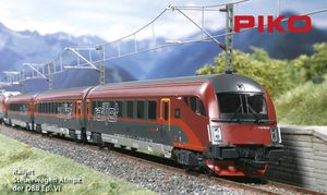 PIKO Railjet Control Car ÖBB VI schaalmodel onderdeel en -accessoire Spoorwegwagen systeemonderdeel