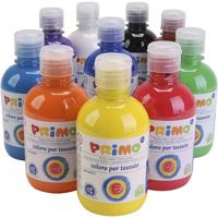 PRIMO Textielverf, diverse kleuren, 10x300 ml/ 1 doos