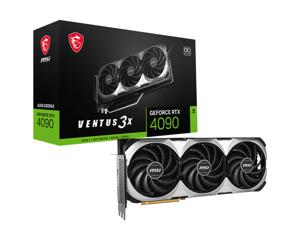 MSI GeForce RTX 4090 VENTUS 3X E 24G OC grafische kaart 2x HDMI, 2x DisplayPort, DLSS 3