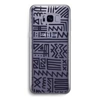 Marrakech print: Samsung Galaxy S8 Transparant Hoesje