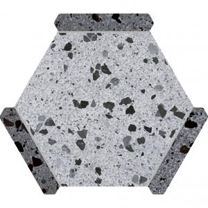 Monopole Avant Hexagon Tegels Maggiore Grigio 22 x 25 CM Porselein