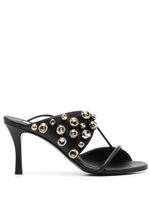 Stella McCartney sandales 90 mm à ornements - Noir