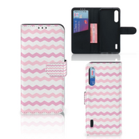 Xiaomi Mi A3 Telefoon Hoesje Waves Roze