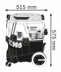 Bosch Professional Bosch Power Tools 06019C3000 Nat- en droogzuiger