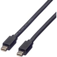 ROLINE DisplayPort kabel, Mini DP M - Mini DP M, zwart, 2 m - thumbnail